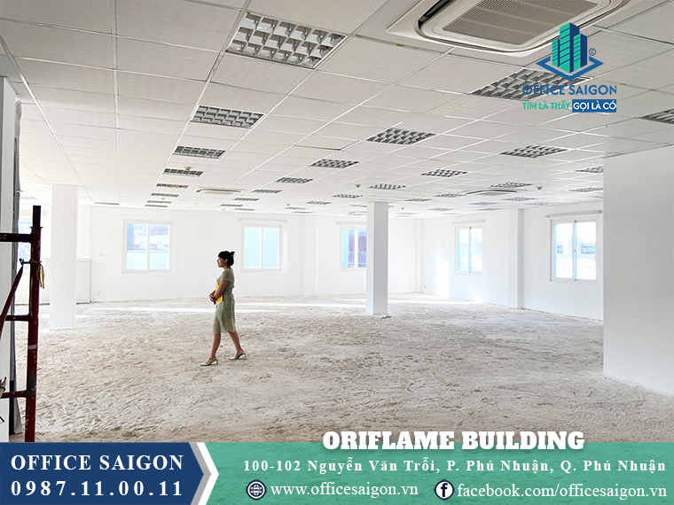 Mặt bằng trống tại Oriflame Building