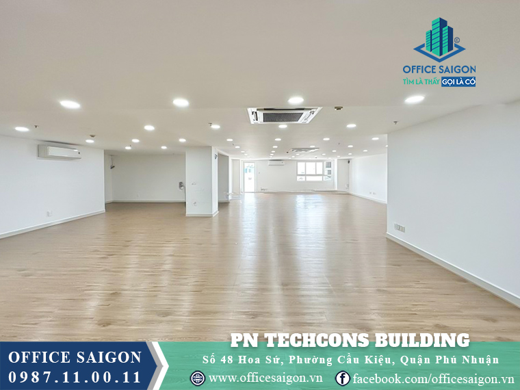 Diện tích trống tại PN Techcons Building