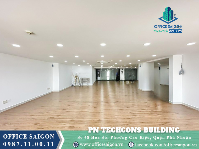 Diện tích trống tại PN Techcons Building