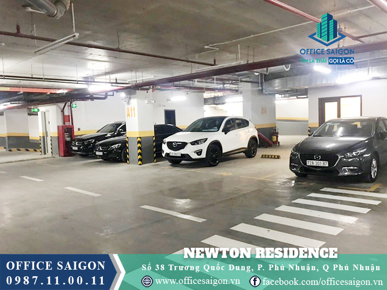 Hầm đậu xe Newton Residence