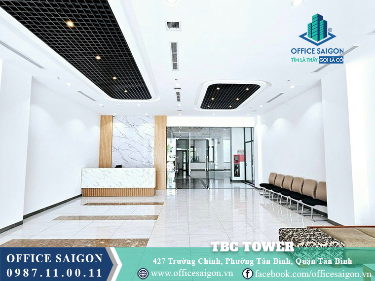 Lễ tân tòa nhà TBC Tower Trường Chinh