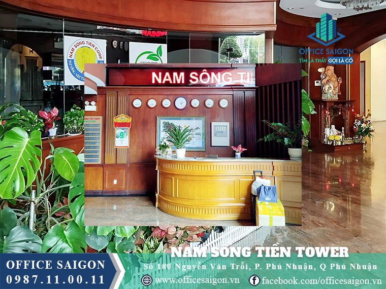Lễ Tân Nam Sông Tiền tower