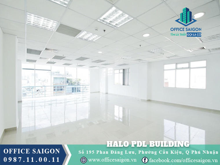 Diện tích trống tại Halo Building