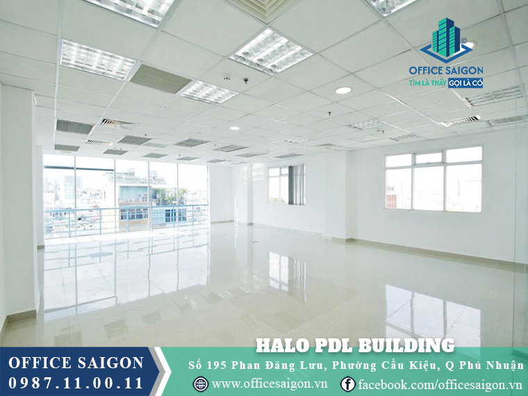 Diện tích trống tại Halo Building