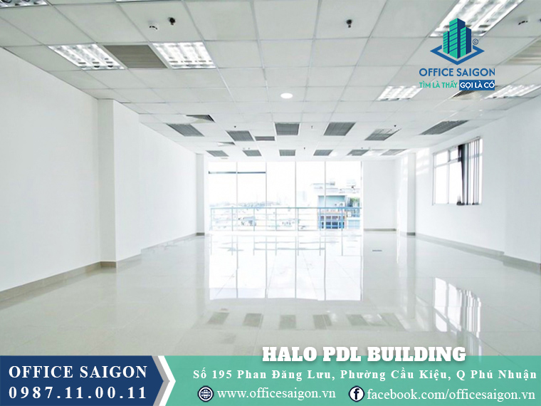 Diện tích trống tại Halo Building