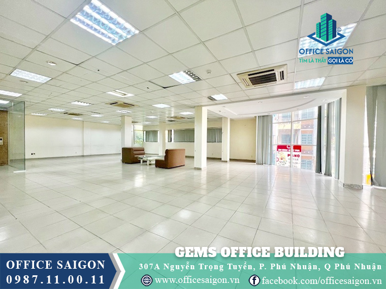 Diện tích trống Gems Office Building