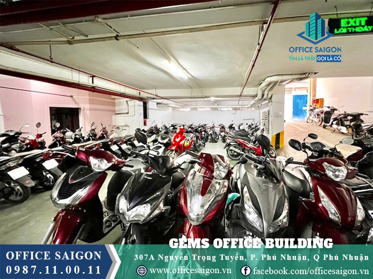 hầm giữ xe Gems Office Building