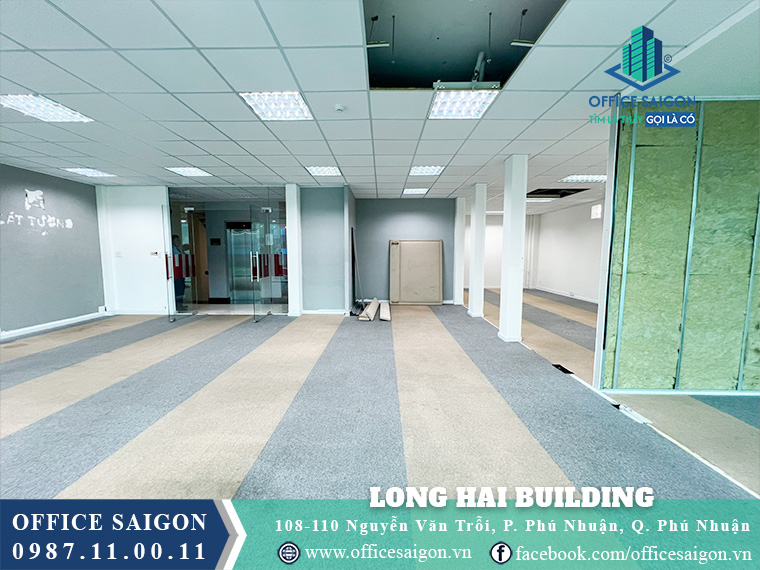 Diện tích trống Long Hải Building