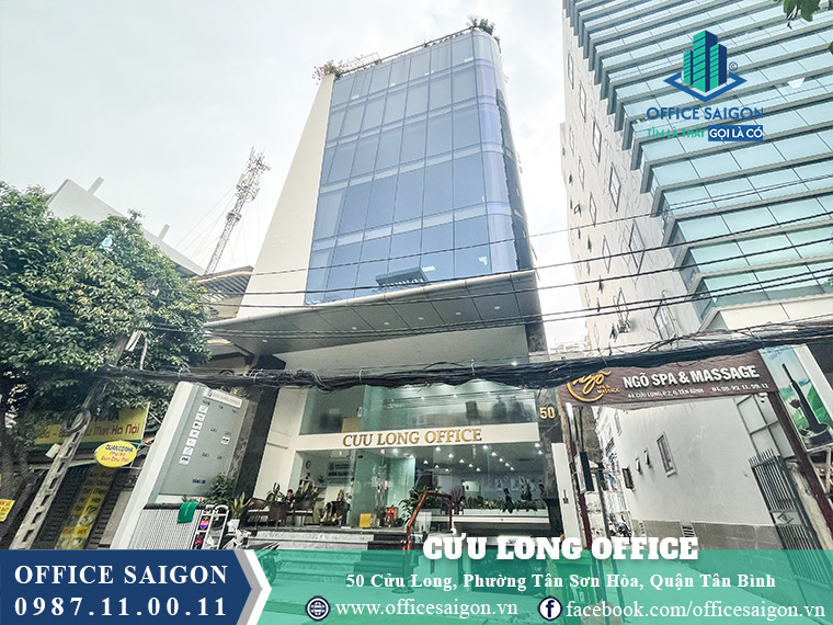 Toà nhà Cửu Long Office văn phòng cho thuê quận Tân Bình