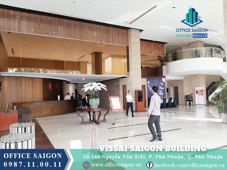 Sảnh tầng trệt Vissai Saigon Building
