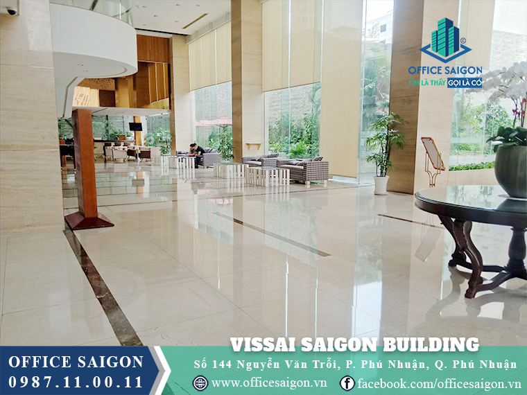 Sảnh tầng trệt Vissai Saigon Building