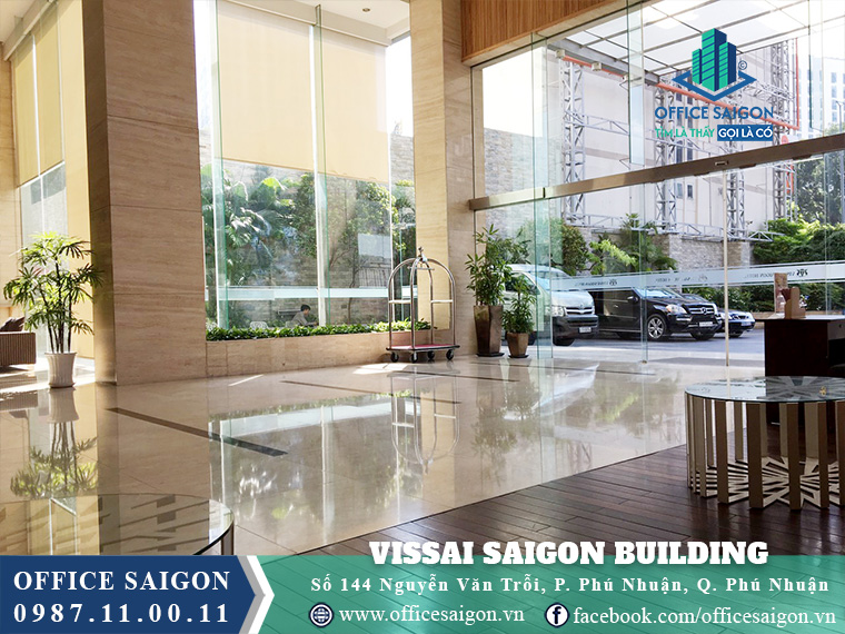 Sảnh tầng trệt Vissai Saigon Building