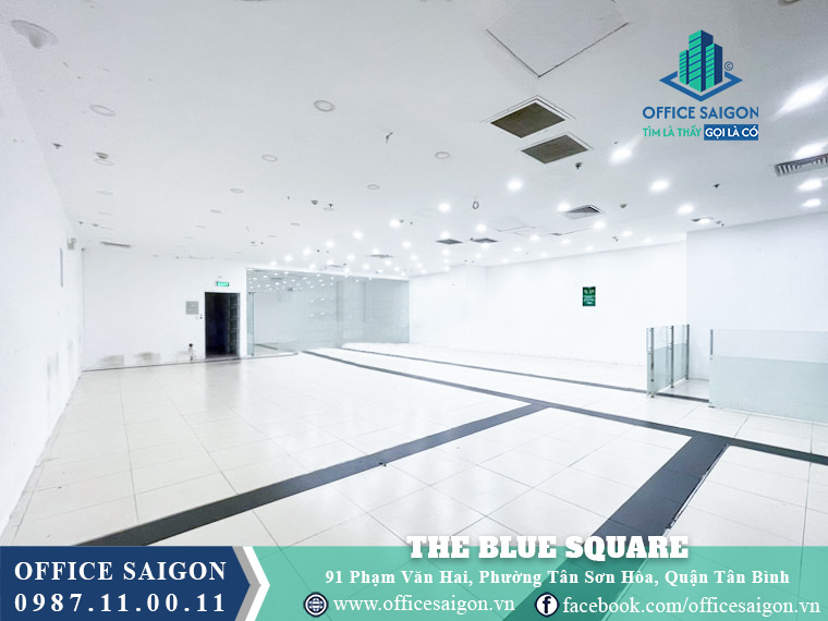 Mặt bằng toà nhà The Blue Square Phạm Văn Hai
