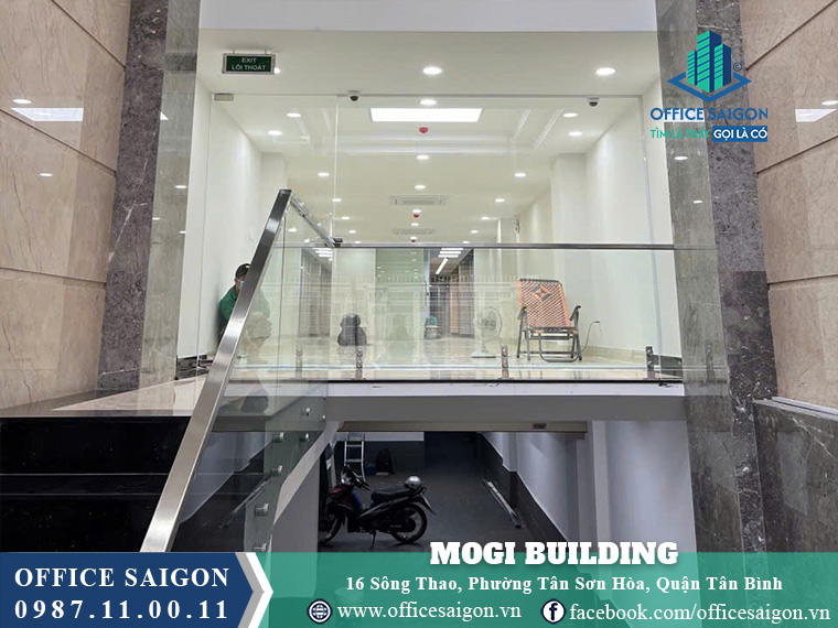 Lối vào toà nhà Mogi Building Sông Thao Quận Tân Bình