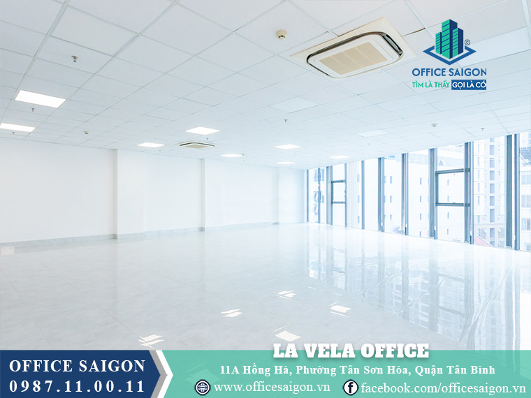Mặt bằng toà nhà  La Vela Office Quận Tân Bình