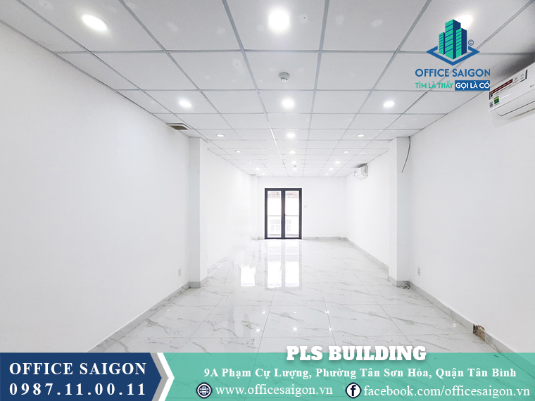 Mặt bằng toà nhà Pls Building Phạm Cự Lượng