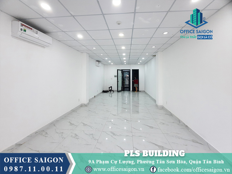 Mặt bằng toà nhà Pls Building Phạm Cự Lượng