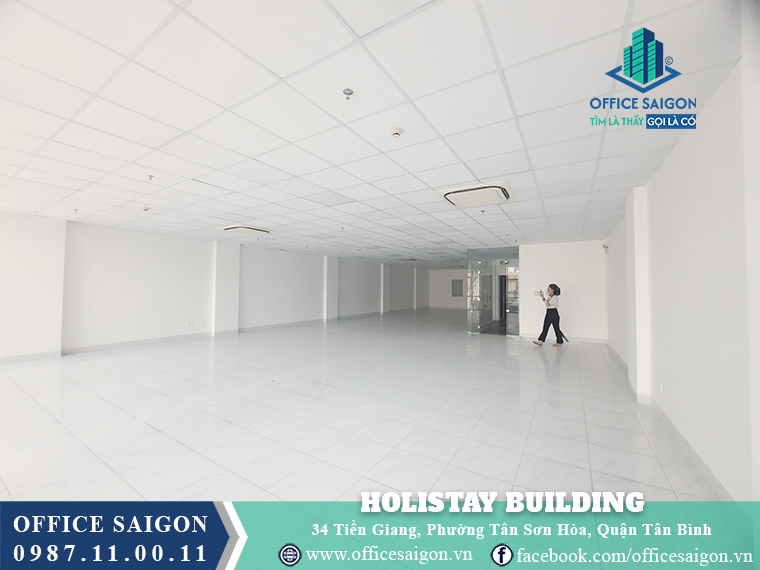 Mặt bằng toà nhà Holistay Building Tiền Giang
