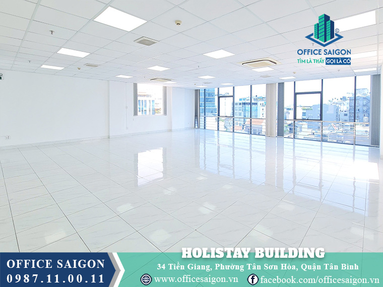 Mặt bằng toà nhà Holistay Building Tiền Giang