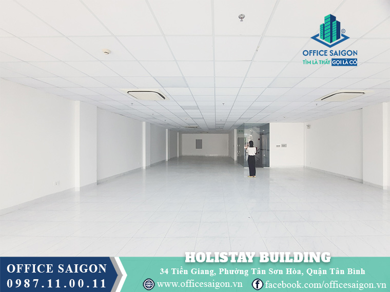 Mặt bằng toà nhà Holistay Building Tiền Giang