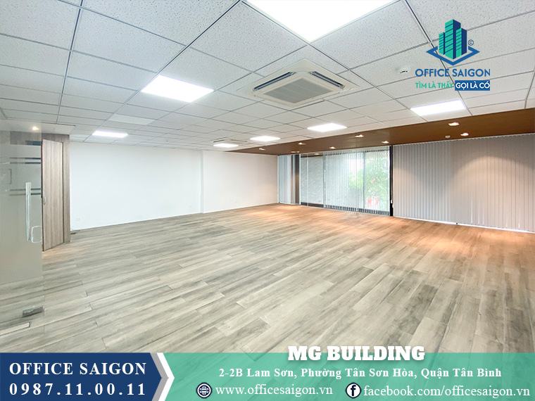 Mặt bằng toà nhà MG Building Lam Sơn