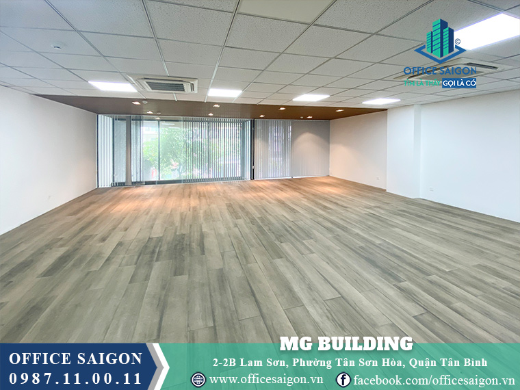 Mặt bằng toà nhà MG Building Lam Sơn