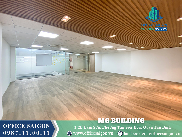 Mặt bằng toà nhà MG Building Lam Sơn