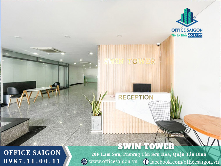 Lễ tân toà nhà Swin 2 Tower Lam Sơn
