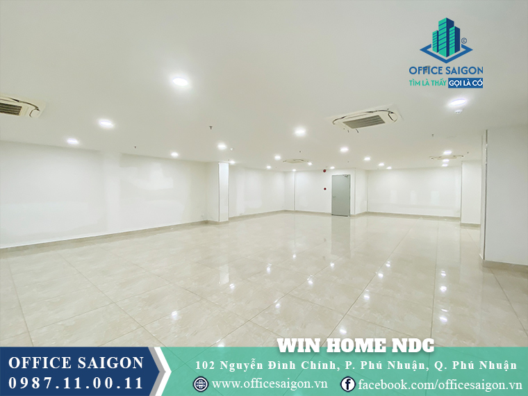 Diện tích trống tại Win Home NĐC building