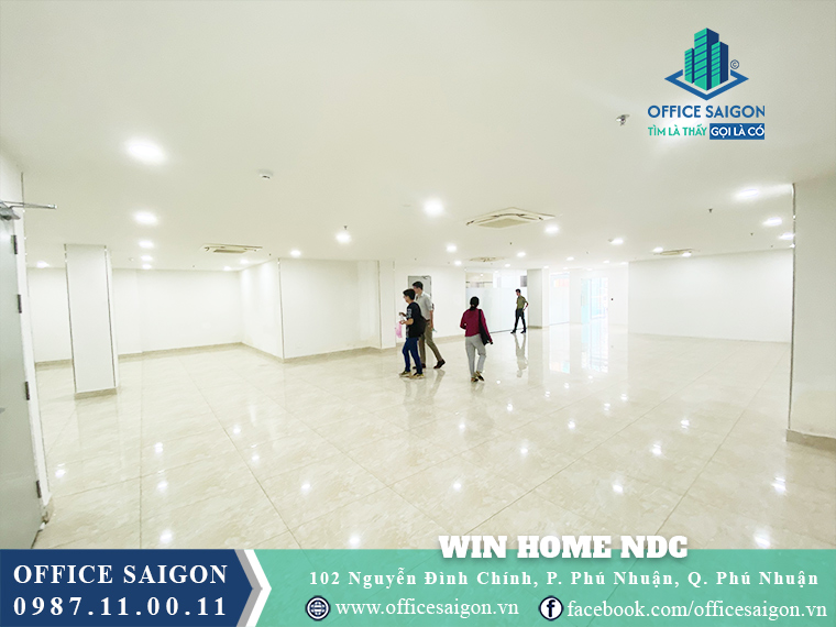 Diện tích trống tại Win Home NĐC building