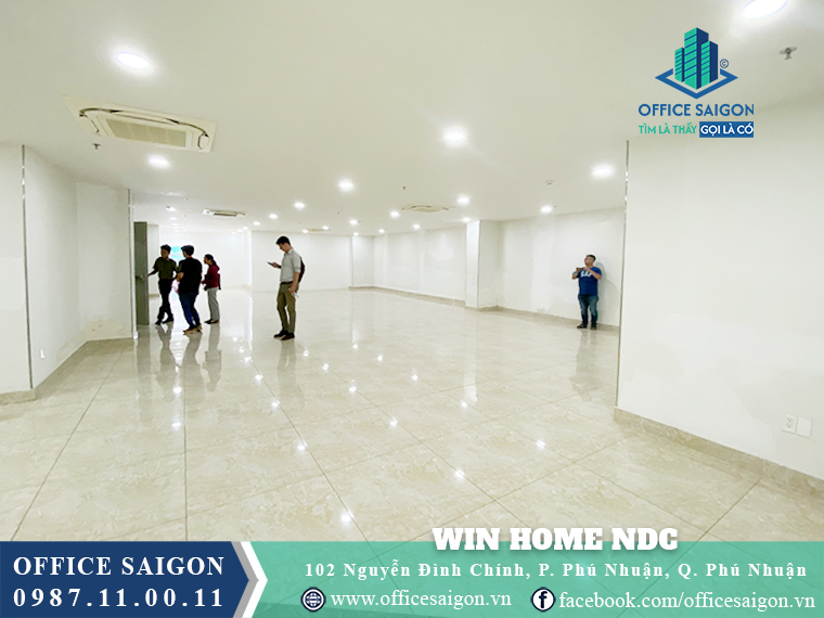 Diện tích trống tại Win Home NĐC building