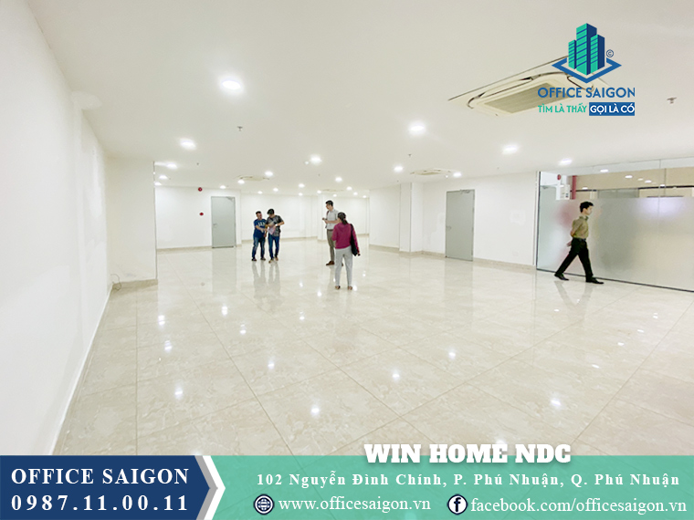 Diện tích trống tại Win Home NĐC building