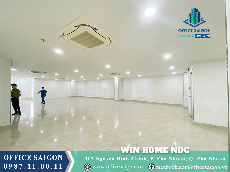 Diện tích trống tại Win Home NĐC building