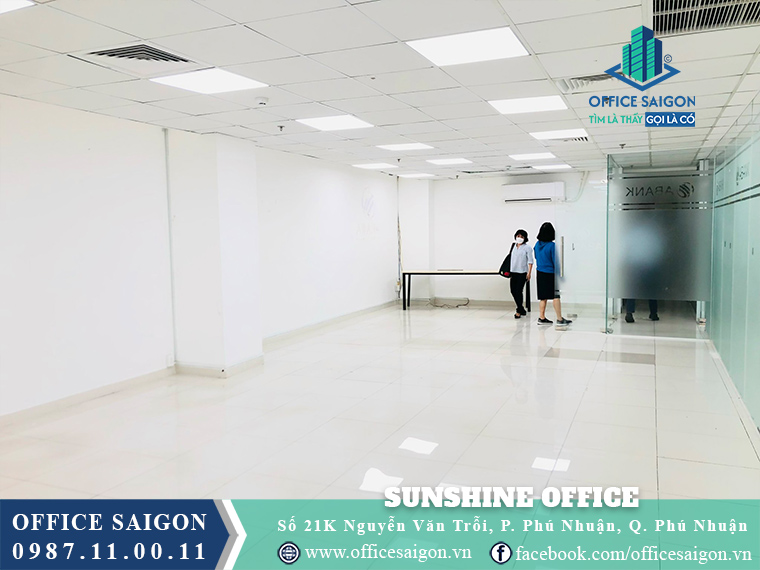 Diện tích trống tại Sunshine Office Building