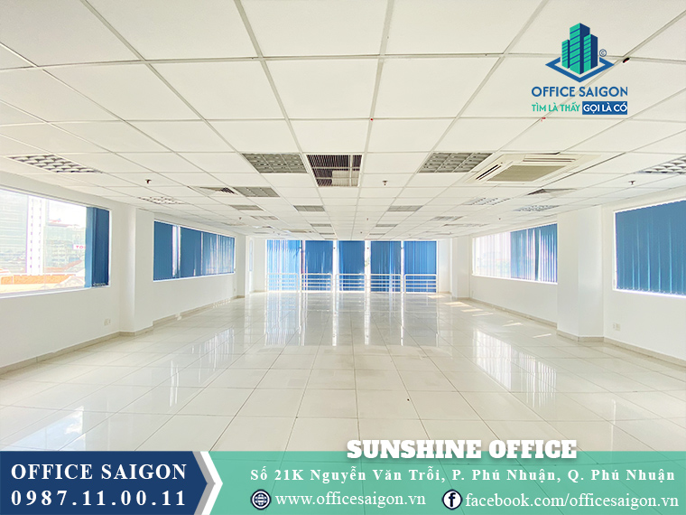 Diện tích trống tại Sunshine Office Building