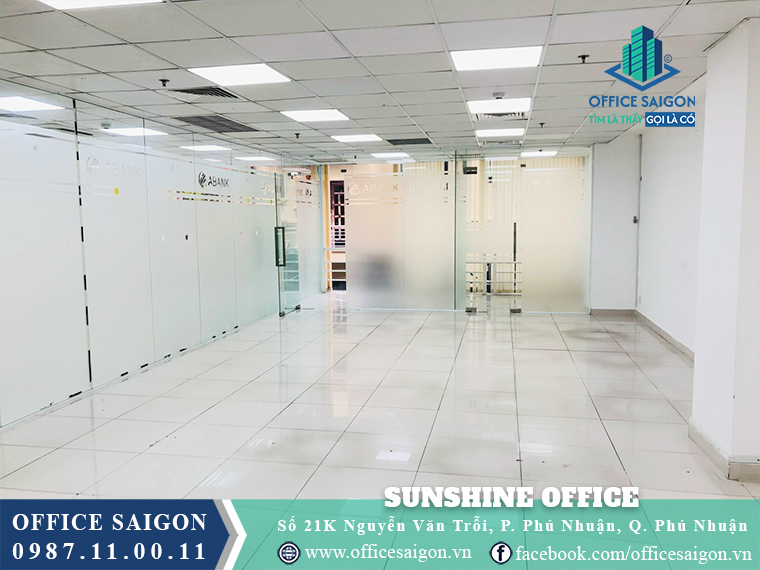 Diện tích trống tại Sunshine Office Building
