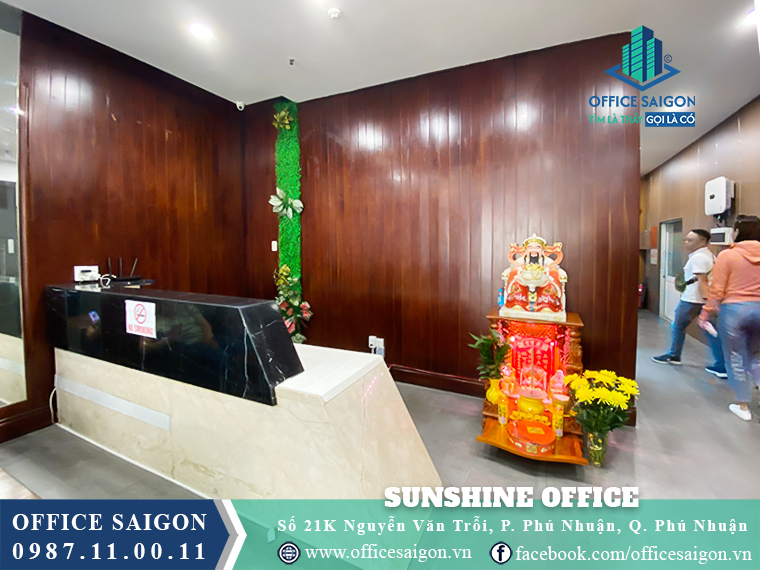 Lễ tân Sunshine Office Building
