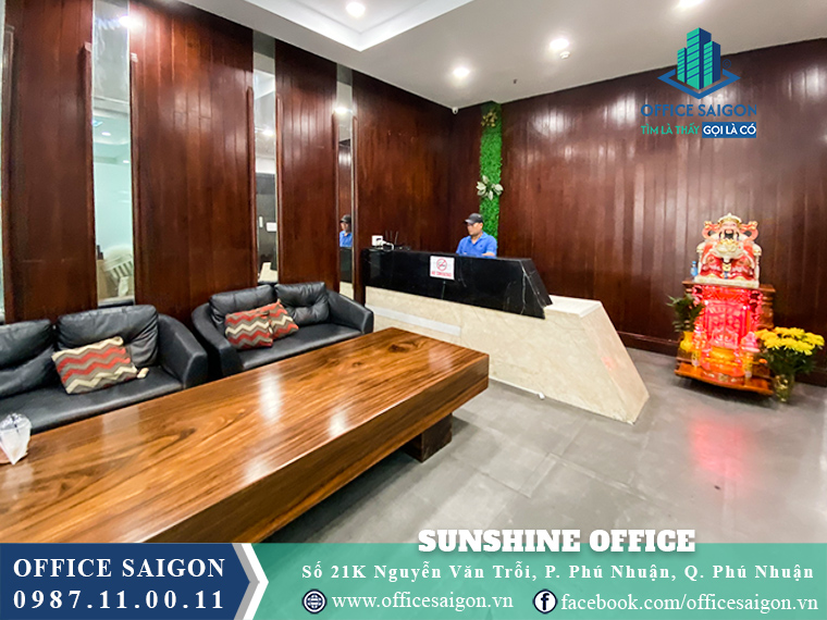 Sảnh lễ tân Sunshine Office Building