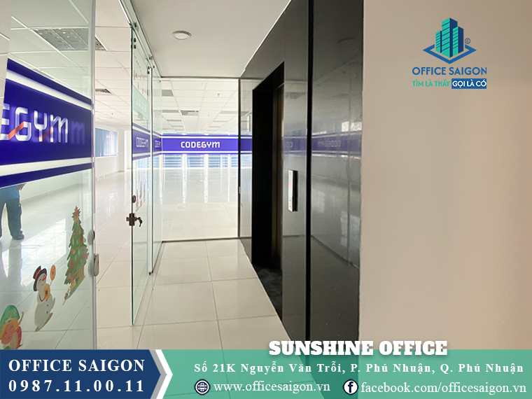 Sảnh thang máy Sunshine Office Building