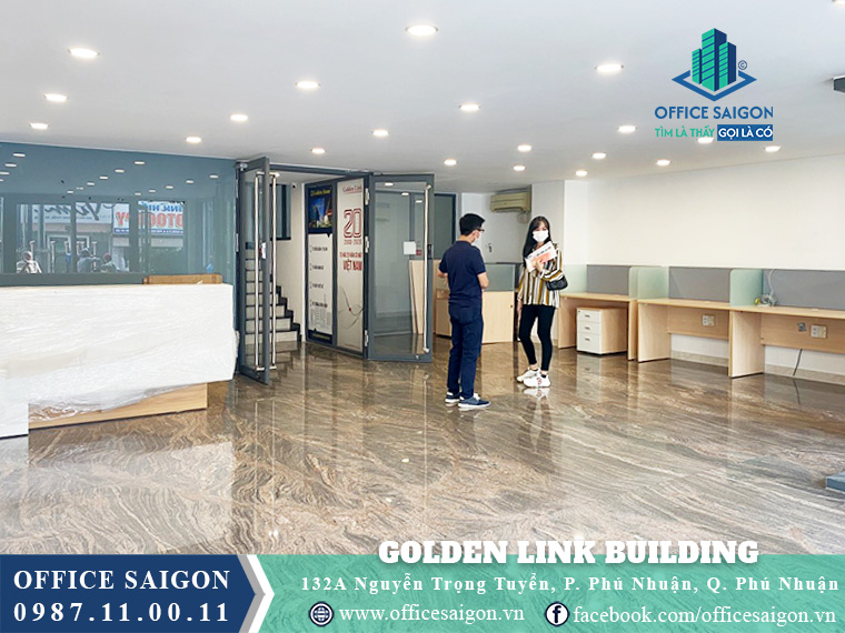 Diện tích trống Golden Link Building