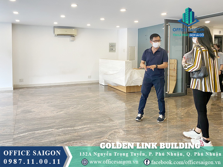 Diện tích trống Golden Link Building