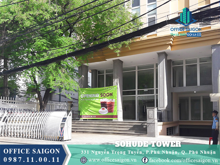 Mặt tiền Sohude Tower