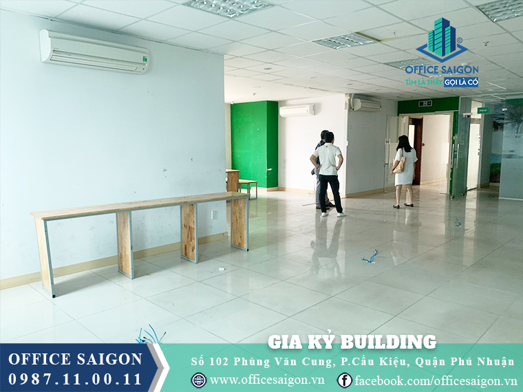 Mặt bằng trống tại Gia Kỷ Building