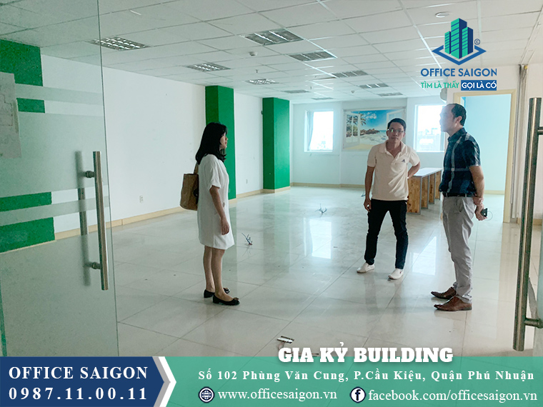 Mặt bằng trống tại Gia Kỷ Building