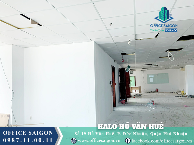 Diện tích trống Halo Hồ Văn Huê building