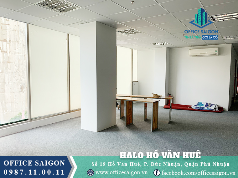 Diện tích trống Halo Hồ Văn Huê building