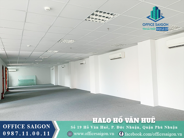 Diện tích trống Halo Hồ Văn Huê building