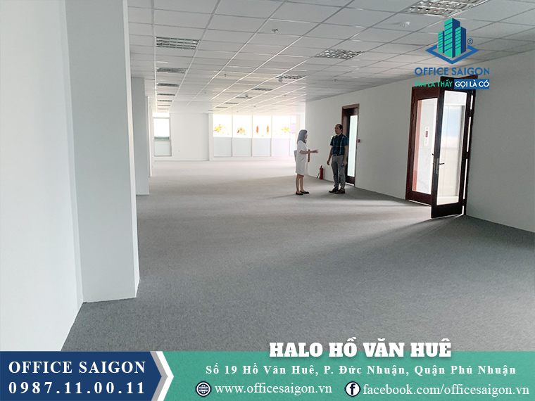 Diện tích trống Halo Hồ Văn Huê building