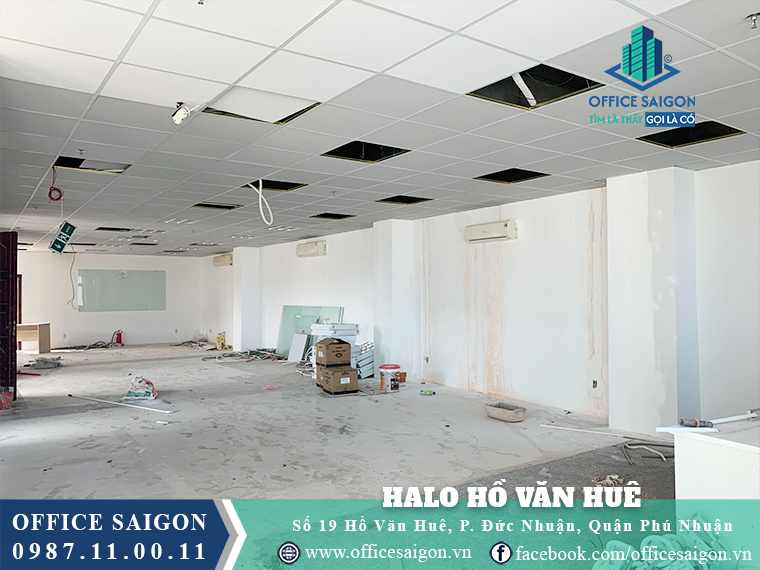 Diện tích trống Halo Hồ Văn Huê building