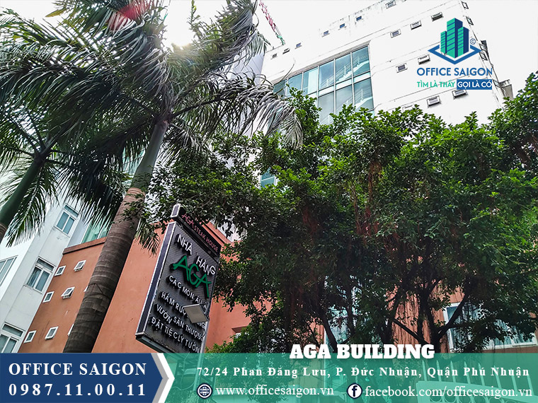 Mặt tiền AGA Building